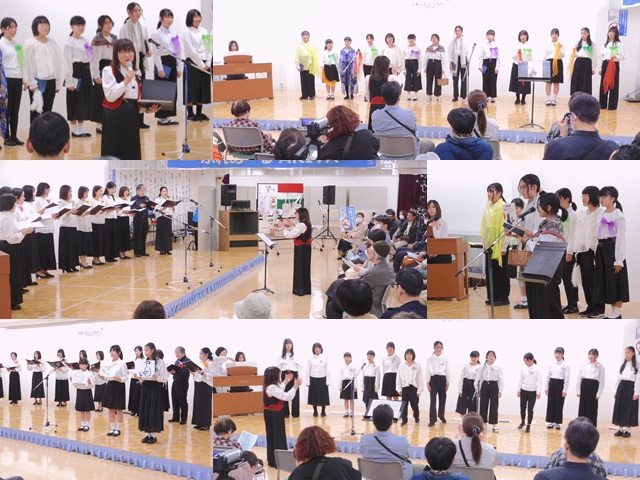 「はちすコーラス、さくら合唱団 ジョイントコンサート「音楽のおくりもの」」