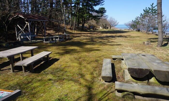 鳥海国定公園三崎公園キャンプ場