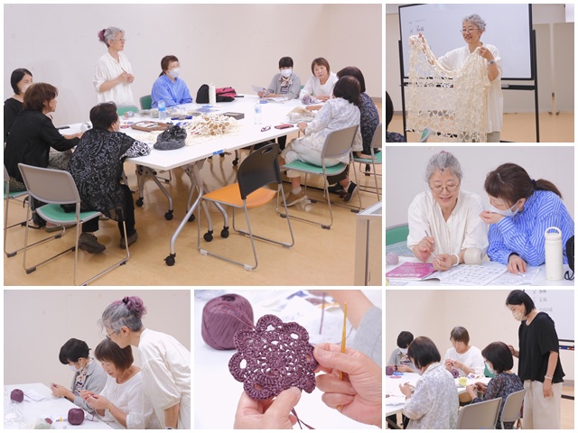 「かぎ針編み無料体験会」