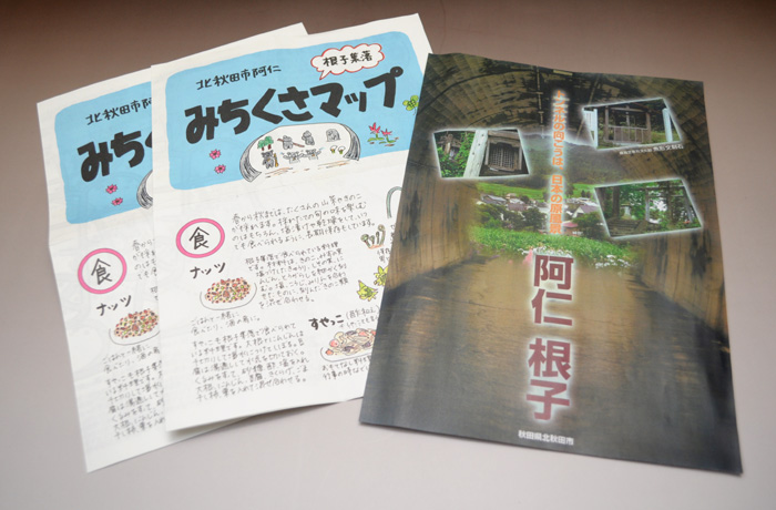 自治会が作った根子のマップ