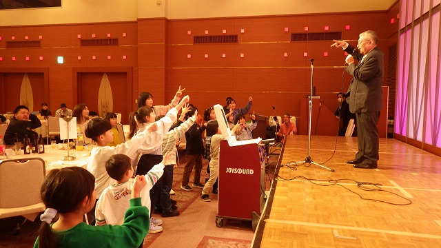 写真:新年会の様子