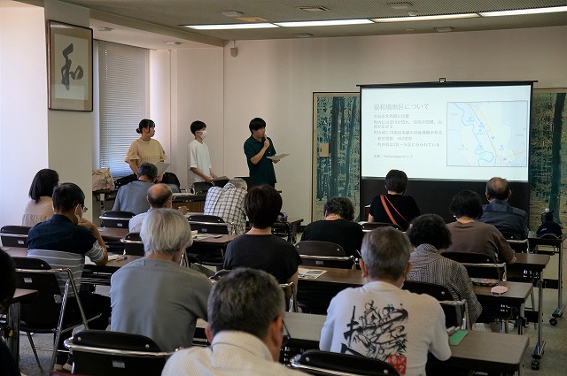 写真：住民説明会の様子