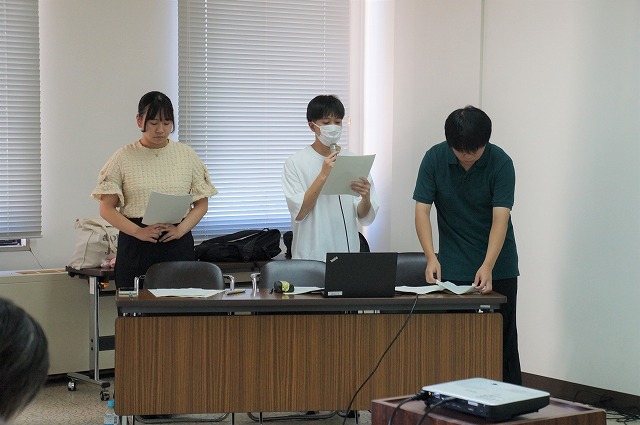 写真：住民説明会の様子
