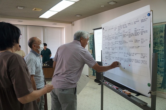 写真：住民説明会の様子