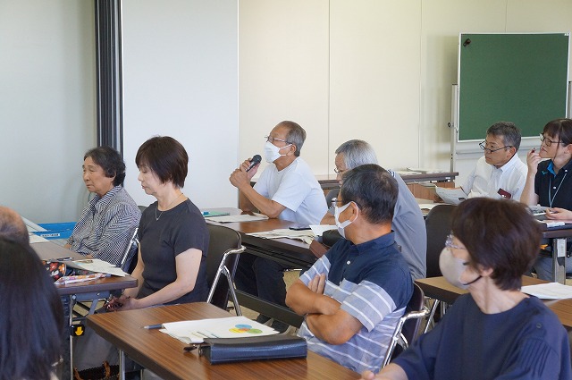 写真：住民説明会の様子
