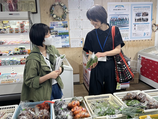 写真：南外さいかい市視察の様子