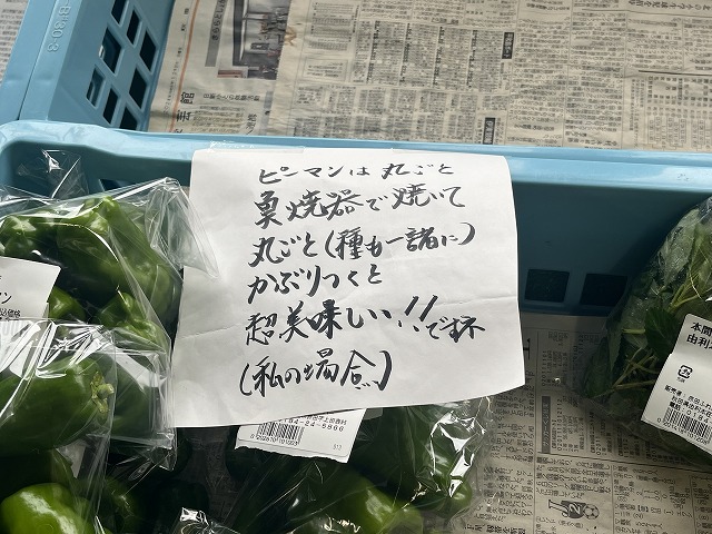 写真：赤田ふれあいスーパー視察の様子