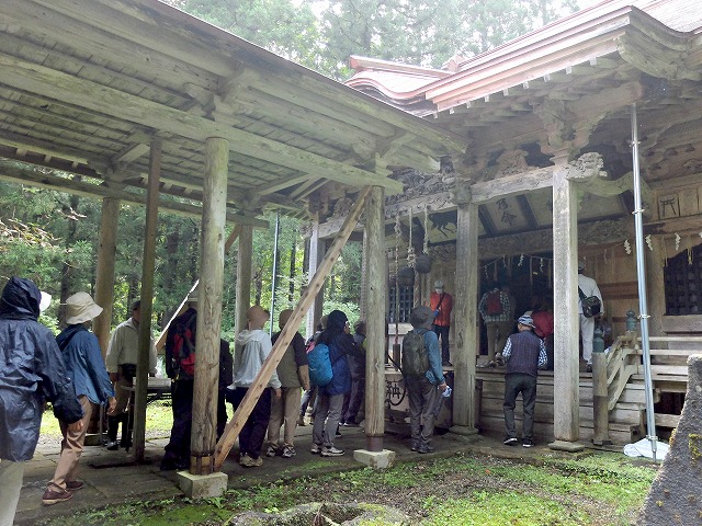 写真：金山神社　本殿