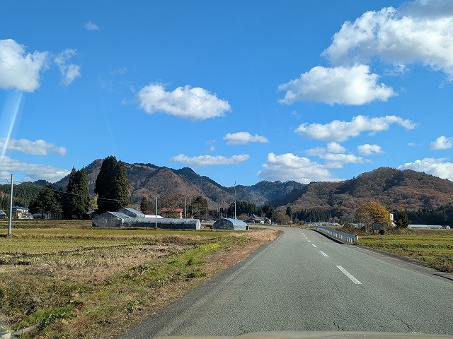 写真：鵜養集落の景観