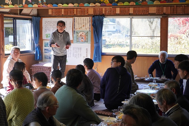 写真：町内会長あいさつ