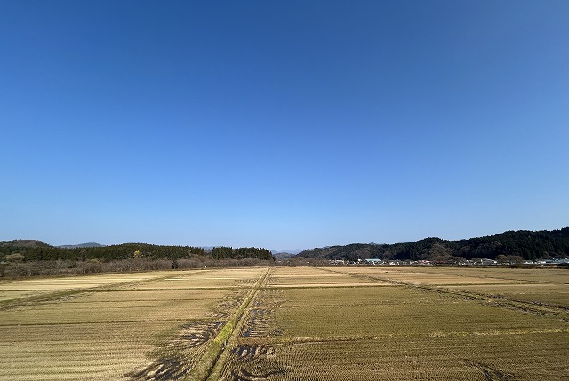 写真：オープンカフェから眺める景色
