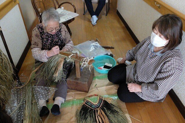 写真：ケラを編む哲子さん