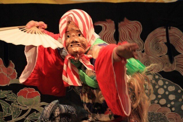 写真:釜ケ台番楽