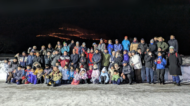 画像:住民の集合写真