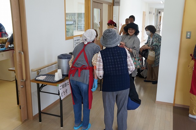 写真　お客さん