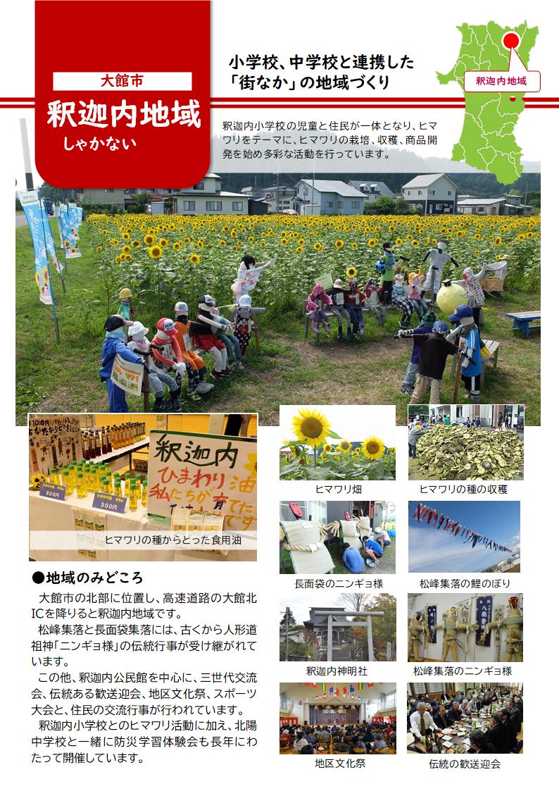 画像：釈迦内地域の紹介画像