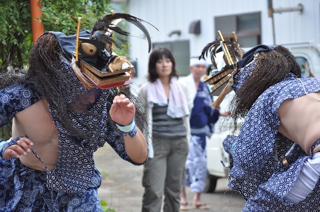 画像：山田獅子踊り
