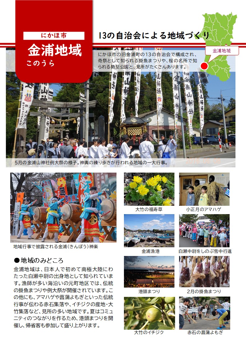 画像：金浦地域の活動紹介