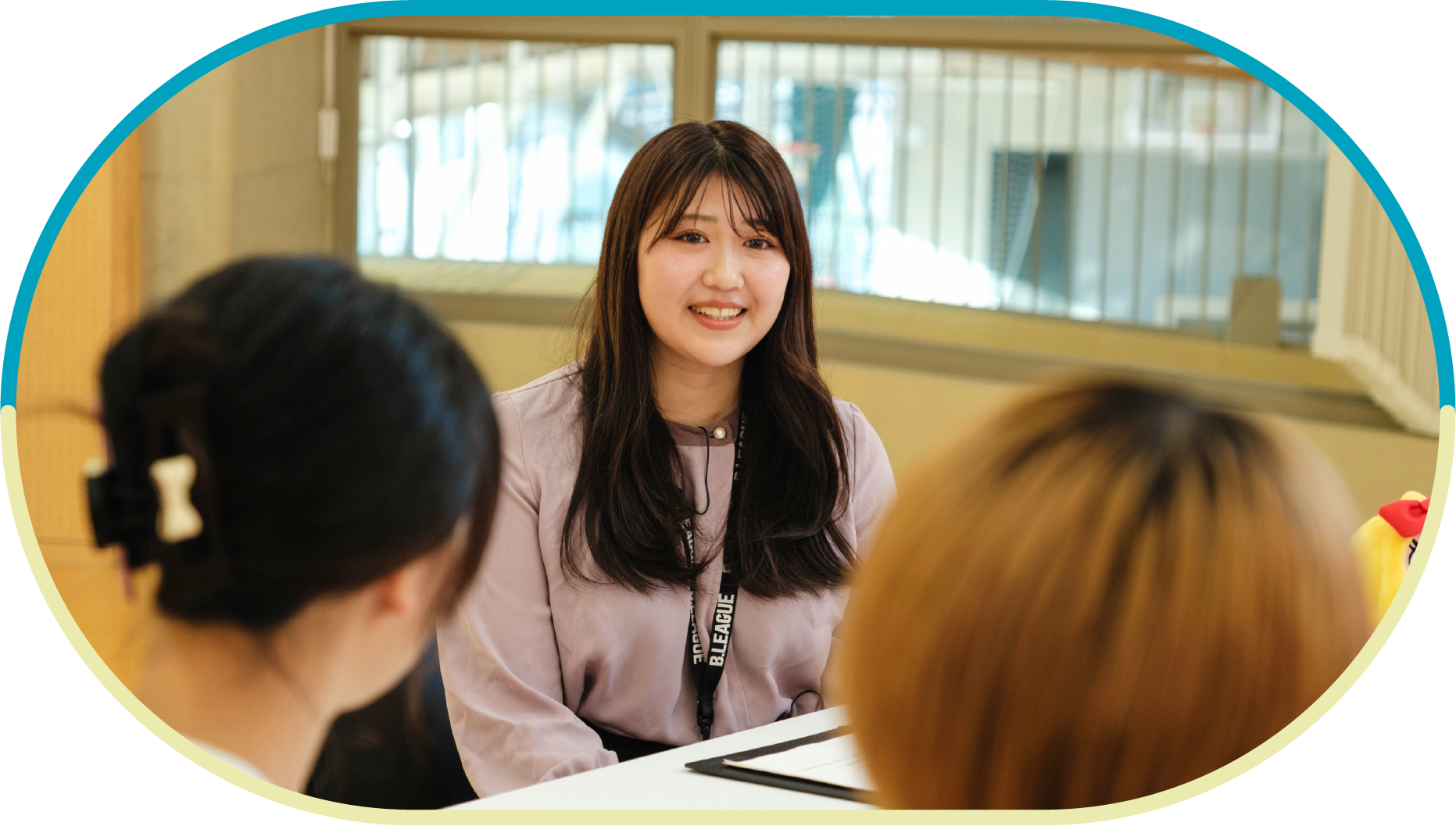 インタビュー 写真