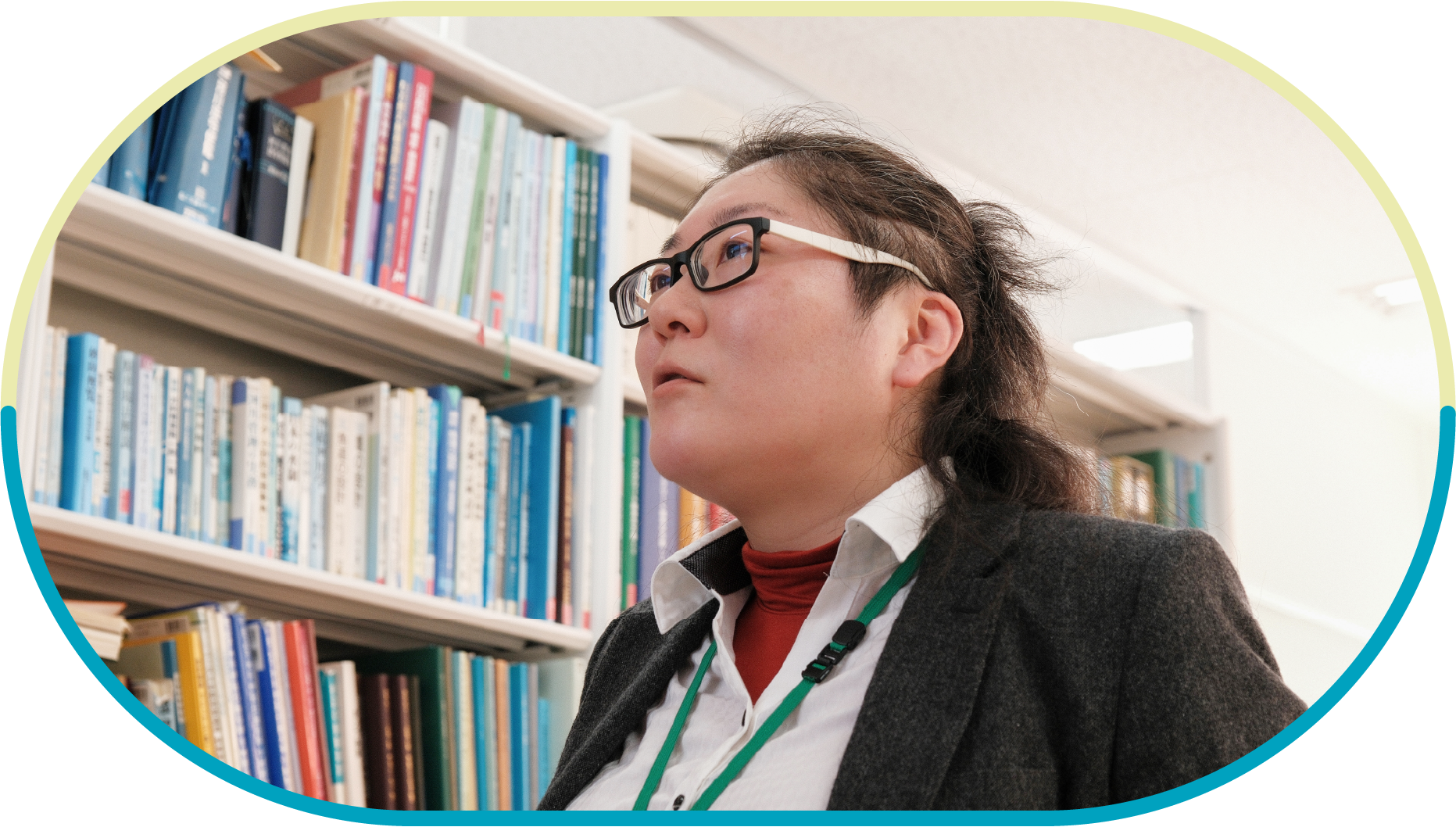 インタビュー 写真