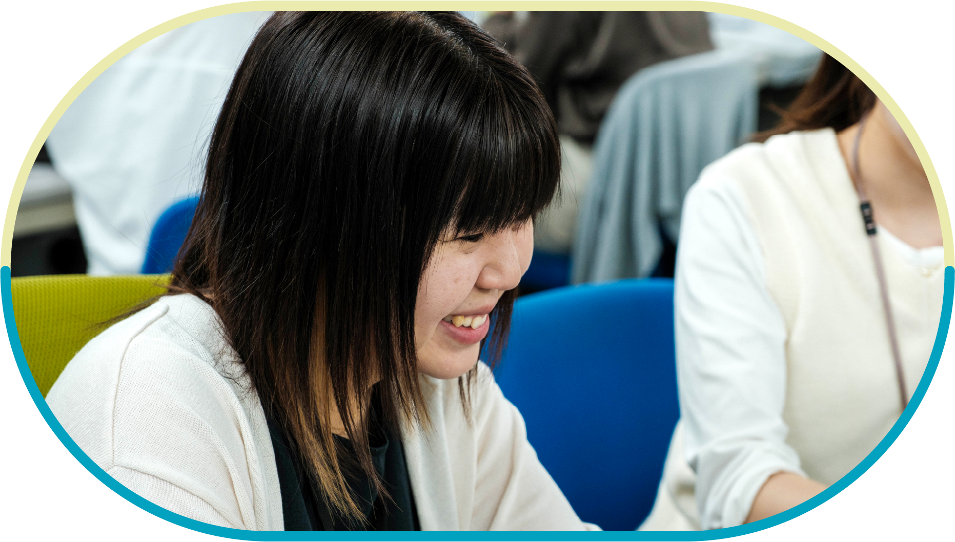 インタビュー 写真