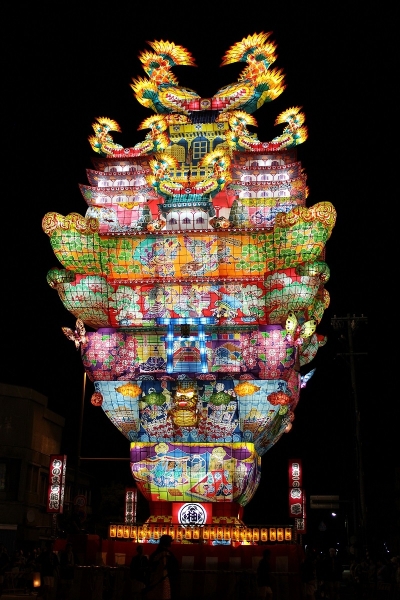 能代七夕「天空の不夜城」 8月2日・3日(火・水)