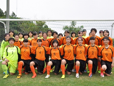 秋田ＬＦＣ女子サッカー応援