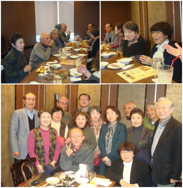 幹事会の慰労会を開催
