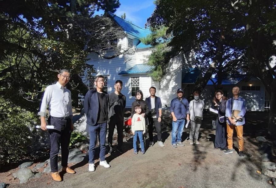 秋田県出身 八鉱学園創設者 栗林元二郎記念館見学