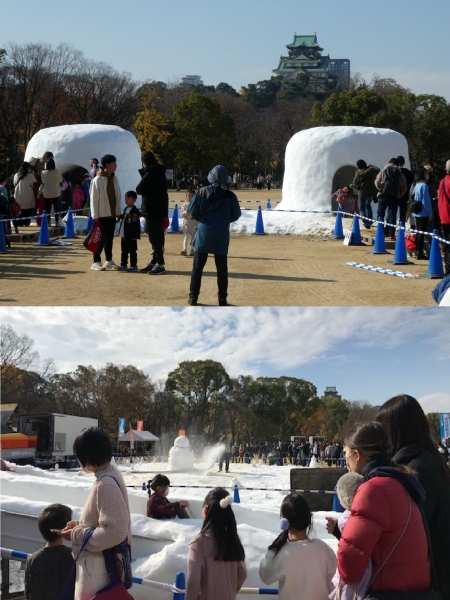 《横手の雪まつり  in  大阪城公園》で大盛況でした☆