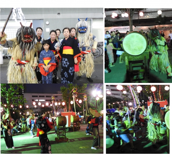 夏祭りになまはげ登場!(首都圏ブロック交流推進員日記)