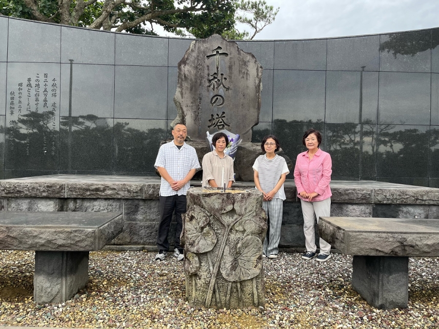 沖縄慰霊の日を前に　～秋田県人沖縄会～
