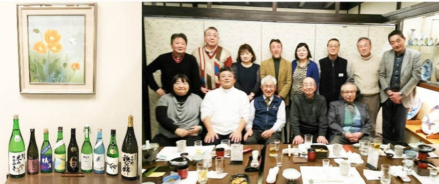 日本酒愛好会第１２回日本酒を楽しむ会春の宴