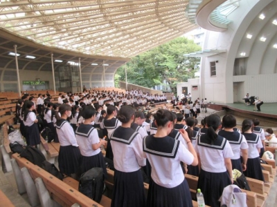 大曲中学校の校歌が、４月にテレビで放送されます！