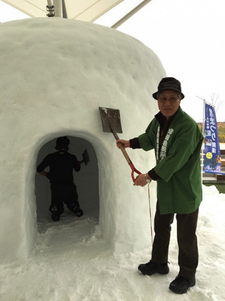 3日間の雪まつり、楽しく終了しました!