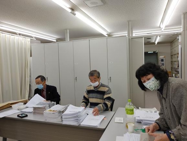 総会資料・広報誌発送!掲示板の刷新★