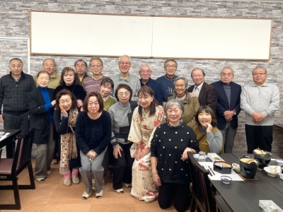 今年最初の役員会、新年会を行いました