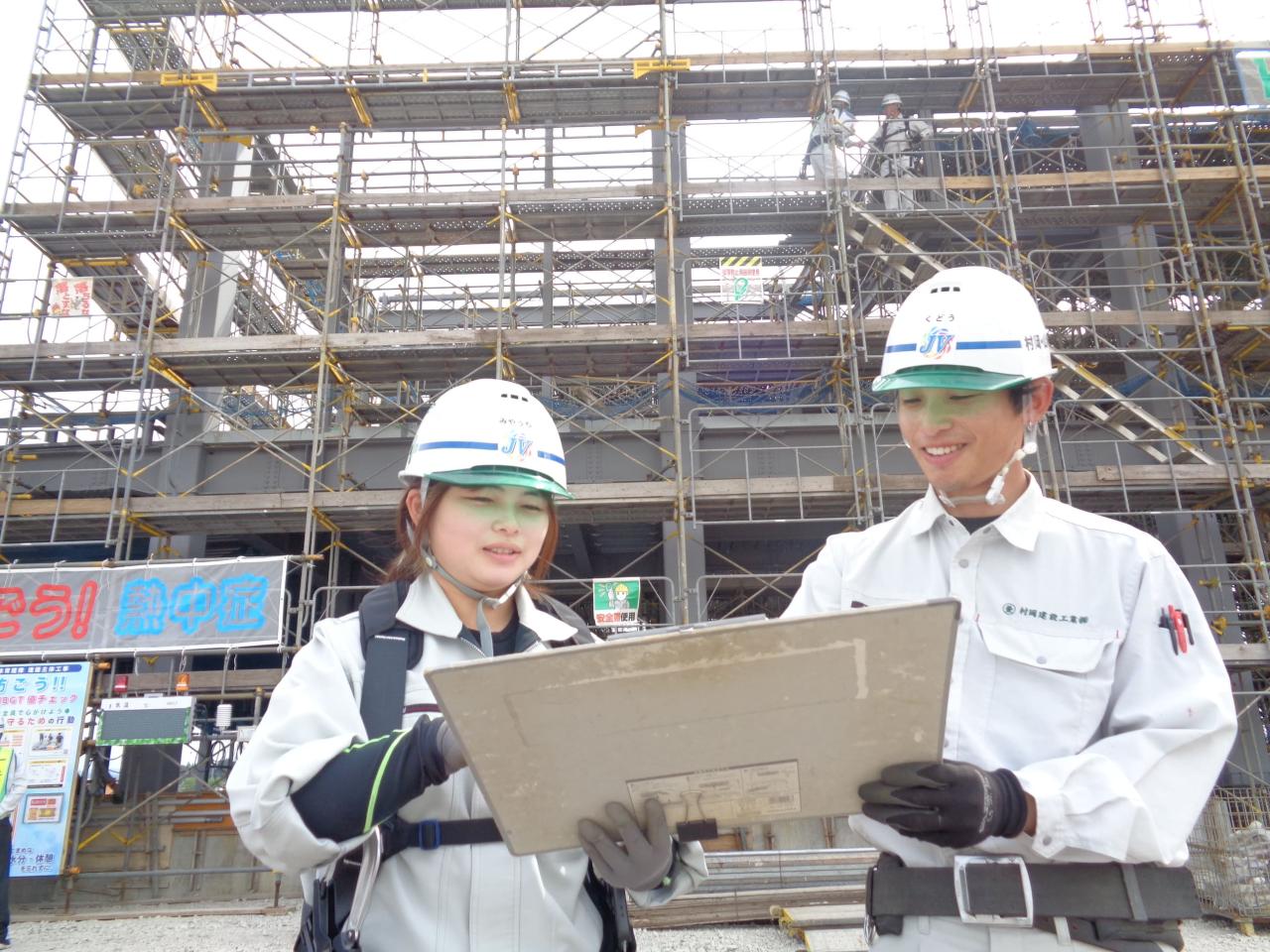 若手技術者大活躍しております