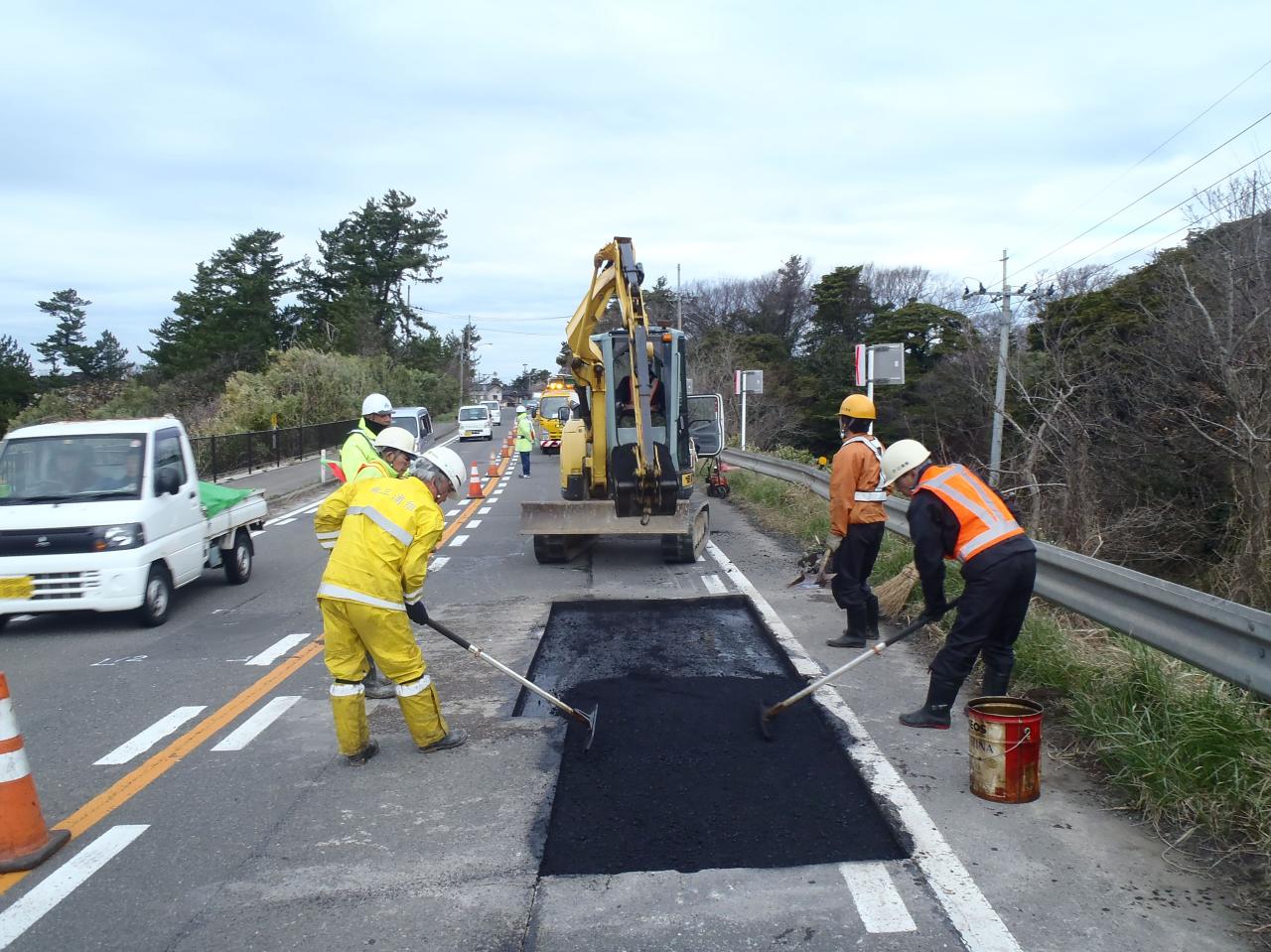 本荘国道維持補修工事