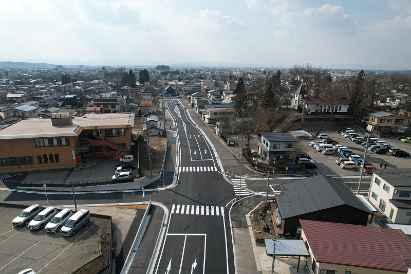根岸町道路工事