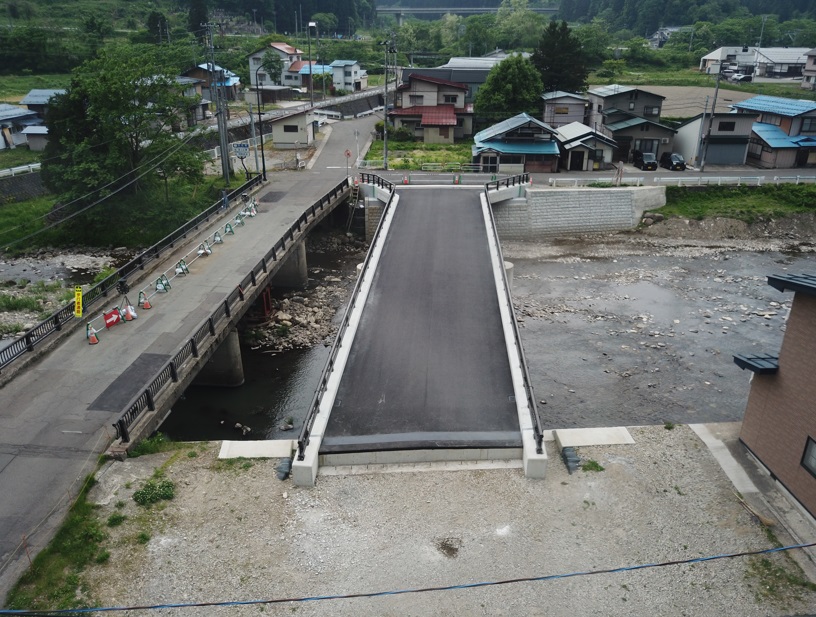 市道横川・町後線常盤橋橋梁整備工事（上部工）（令和６年６月完成）