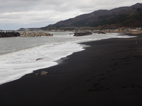 中浜海岸（なかはまかいがん）八峰町