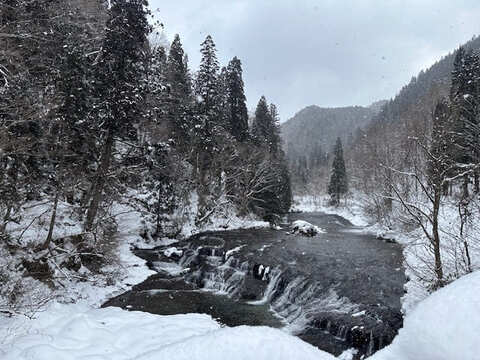 岩瀬川渓流・五色滝・糸滝